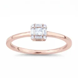 Bague Diamant Princesse Céline - Or 18K et Diamants Naturels