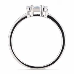 Princess Diamond Ava Ring – 18K Gold and Natural Diamonds