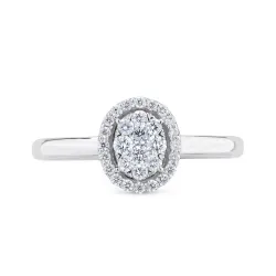 Clarisse Ring in 18K Gold and Natural Diamonds | Celinni