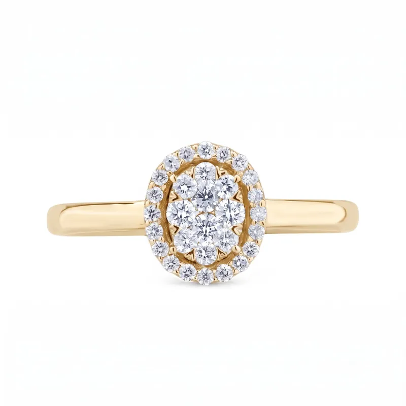 Bague Clarisse &ndash; Or 18K et Diamants Naturels l Celinni