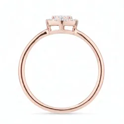 Anillo Clarisse de Oro 18K y Diamantes Naturales | Celinni