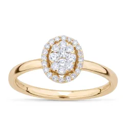 Bague Clarisse &ndash; Or 18K et Diamants Naturels l Celinni