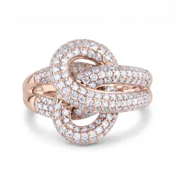 Denise Diamond Ring – 18K Gold and Natural Diamonds