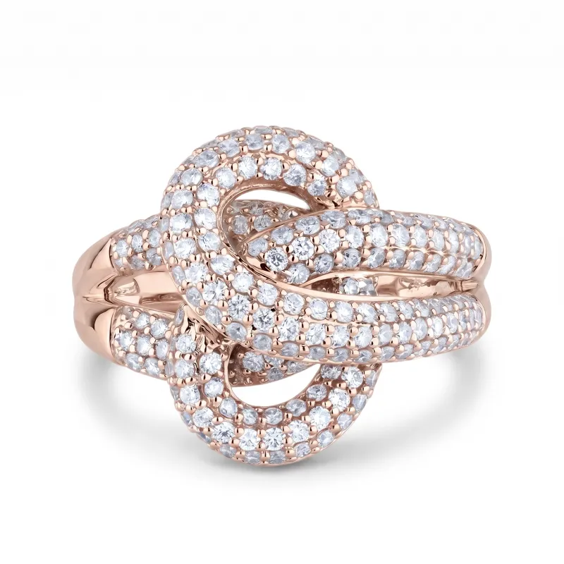 Denise Diamond Ring – 18K Gold and Natural Diamonds
