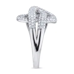 Bague Pavage Diamants Denise – Or 18K et Diamants Naturels