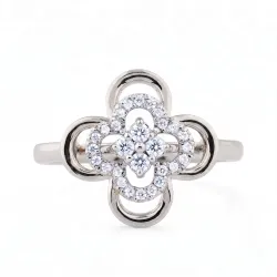 Bague Pavage Diamants Vanessa – Or 18K et Diamants Naturels