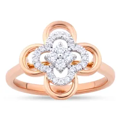 Bague Pavage Diamants Vanessa – Or 18K et Diamants Naturels