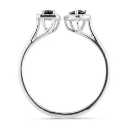 Charlotte Toi et Moi Ring – 18K Gold and Natural Diamonds