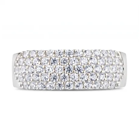 Natural Diamond Delphine Ring in 18K Gold