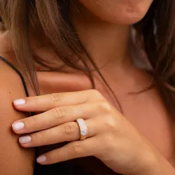 Bague Delphine – Or 18K et Diamants Naturels l Celinni