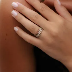 Eden Ring – 18K Gold and Natural Diamonds | Celinni
