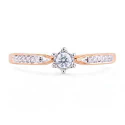 Bague Éléonore – Or 18K et Diamants Naturels l Celinni
