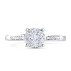 Maxima Ring &ndash; 18K Gold and Natural Diamonds | Celinni