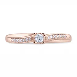 Elise Ring &ndash; 18K Gold and Natural Diamonds | Celinni