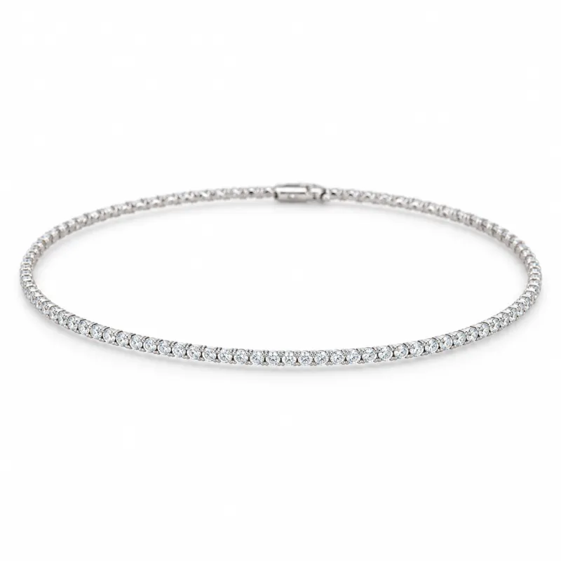 1 Carat Diamond Tennis Bracelet in Platinum 950 | Celinni