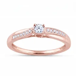 Elise Ring &ndash; 18K Gold and Natural Diamonds | Celinni