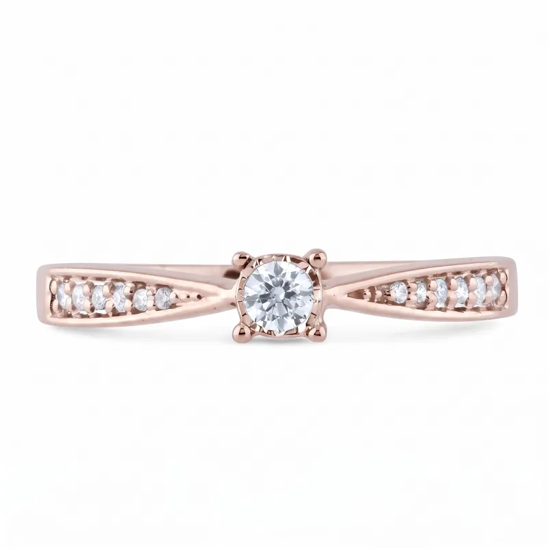 Bague Élodie – Or 18K et Diamants Naturels l Celinni