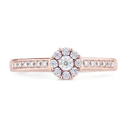 Emeline Ring – 18K Gold and Natural Diamonds | Celinni