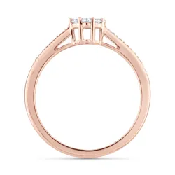Emeline Ring – 18K Gold and Natural Diamonds | Celinni