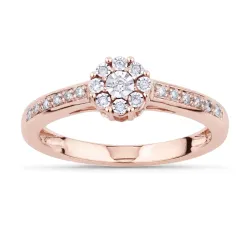 Emeline Ring – 18K Gold and Natural Diamonds | Celinni