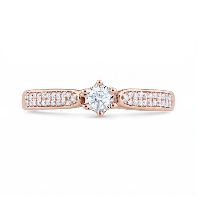 Bague Erika – Or 18K et Diamants Naturels l Celinni