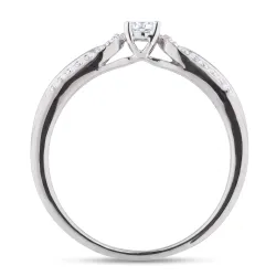 Estelle Engagement Ring - 18K Gold and Natural Diamonds