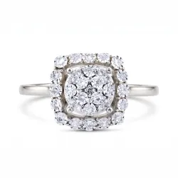 Anillo de Diamantes Naturales Esther en Oro de 18K