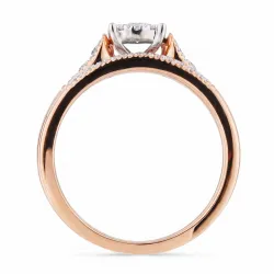 Augustina Ring – 18K Gold and Natural Diamonds l Celinni