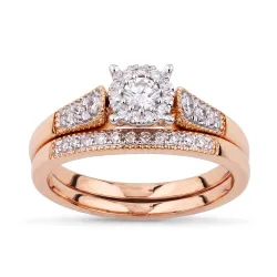 Augustina Ring – 18K Gold and Natural Diamonds l Celinni