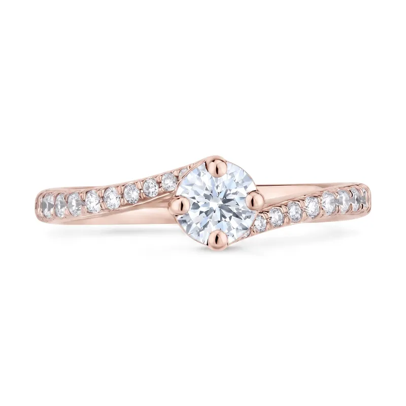 Aurelie Ring – 18K Gold and Natural Diamonds | Celinni