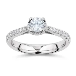 Anillo Aurore – Oro de 18K y Diamantes Naturales | Celinni
