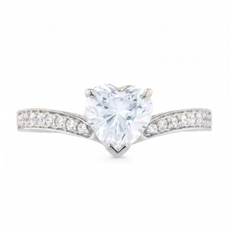 Brigitte Natural Diamond Ring in 18K Gold