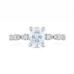 Carlotta Diamond Ring – 18K Gold and Natural Diamonds | Celinni