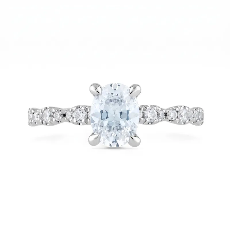 Diamantring Carlotta – 18K Gold und natürliche Diamanten | Celinni