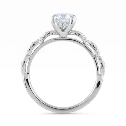 Diamantring Carlotta – 18K Gold und natürliche Diamanten | Celinni