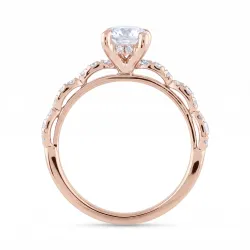 Bague Diamant Carlotta – Or 18K et Diamants Naturels | Celinni