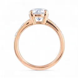 Bague Carole en or 18K et diamants naturels 2 carats