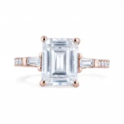 Bague Caroline en or 18K et diamants naturels 3 carats