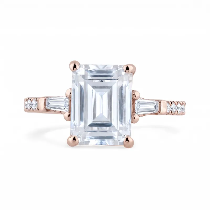 Bague Caroline en or 18K et diamants naturels 3 carats