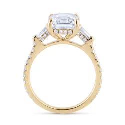 Bague Caroline en or 18K et diamants naturels 3 carats