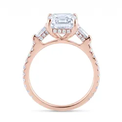 Bague Caroline en or 18K et diamants naturels 3 carats