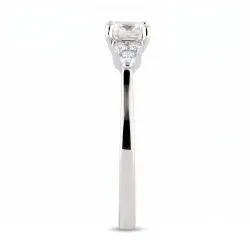Cassandre Cushion-Cut Natural Diamond Ring in 18K Gold