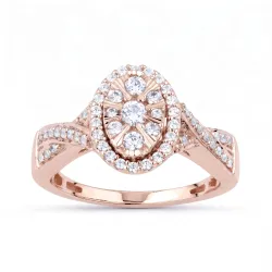 Bague Céleste – Or 18K et Diamants Naturels l Celinni