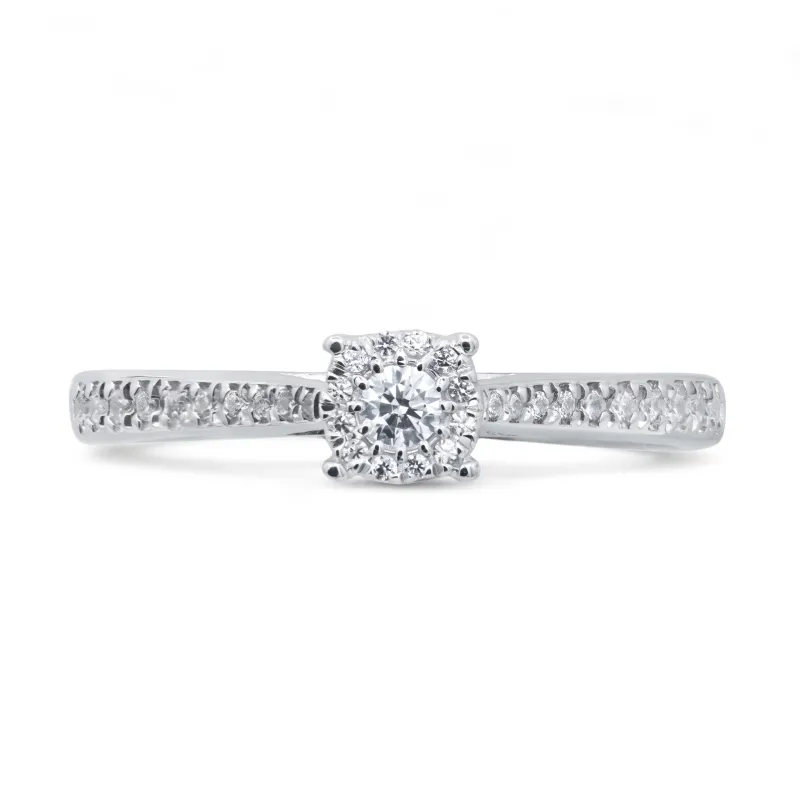 Célia Diamond Ring – 18K Gold and Natural Diamonds | Celinni