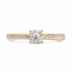Bague Diamant Célia – Or 18K et Diamants Naturels | Celinni
