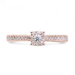 Bague Diamant C&eacute;lia &ndash; Or 18K et Diamants Naturels | Celinni