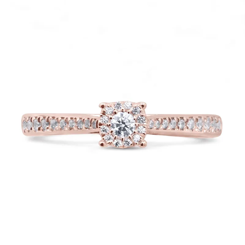 Bague Diamant C&eacute;lia &ndash; Or 18K et Diamants Naturels | Celinni