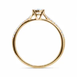 Bague Diamant Célia – Or 18K et Diamants Naturels | Celinni
