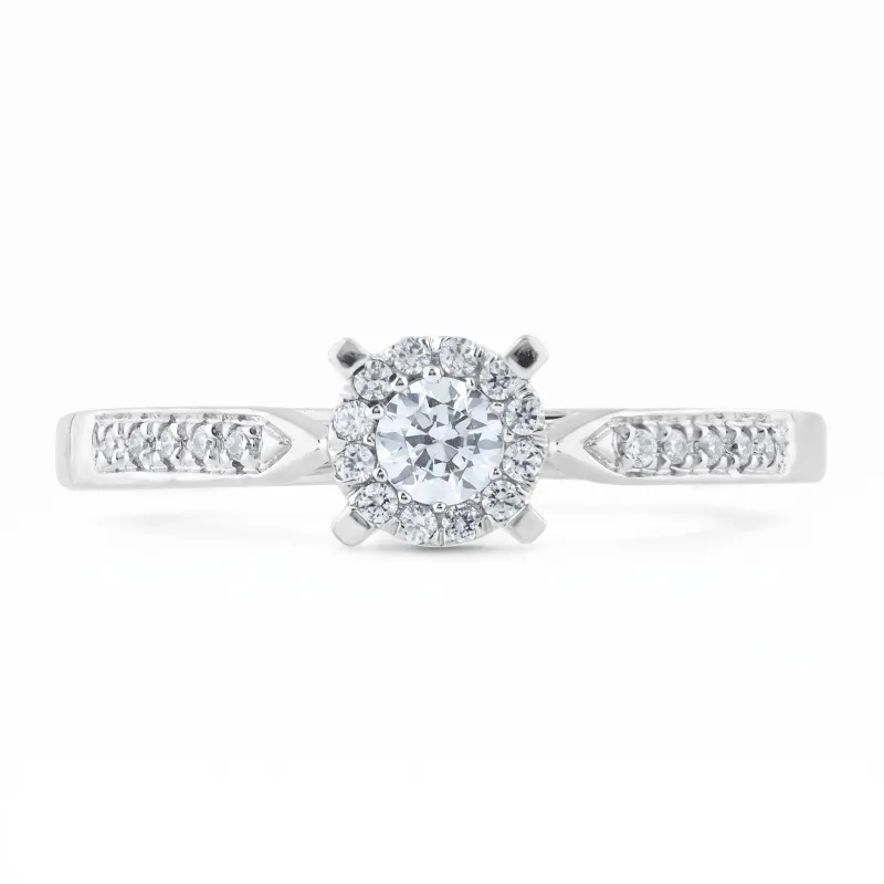 Delia Ring – 18K Gold and Natural Diamonds l Celinni