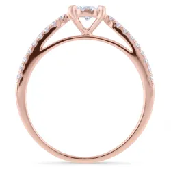 Delia Ring – 18K Gold and Natural Diamonds l Celinni